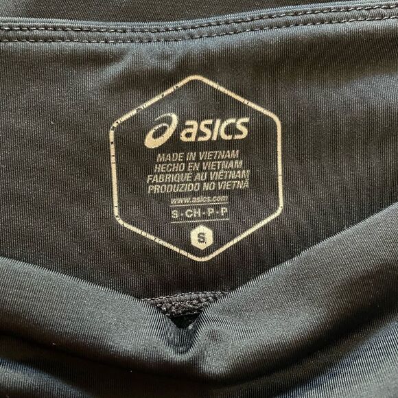 Asics Capri Performance Athletic Leggings Wonens Size S - Picture 4 of 4